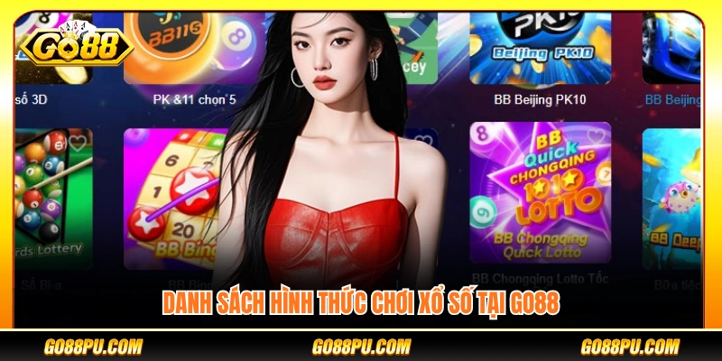 Các loại hình xổ số GO88 phổ biến
